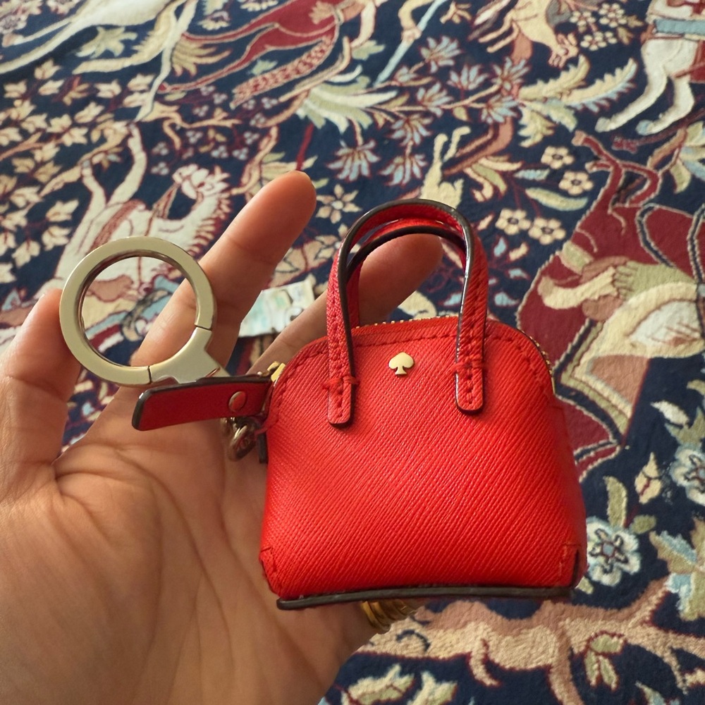 Kate spade bag keychain